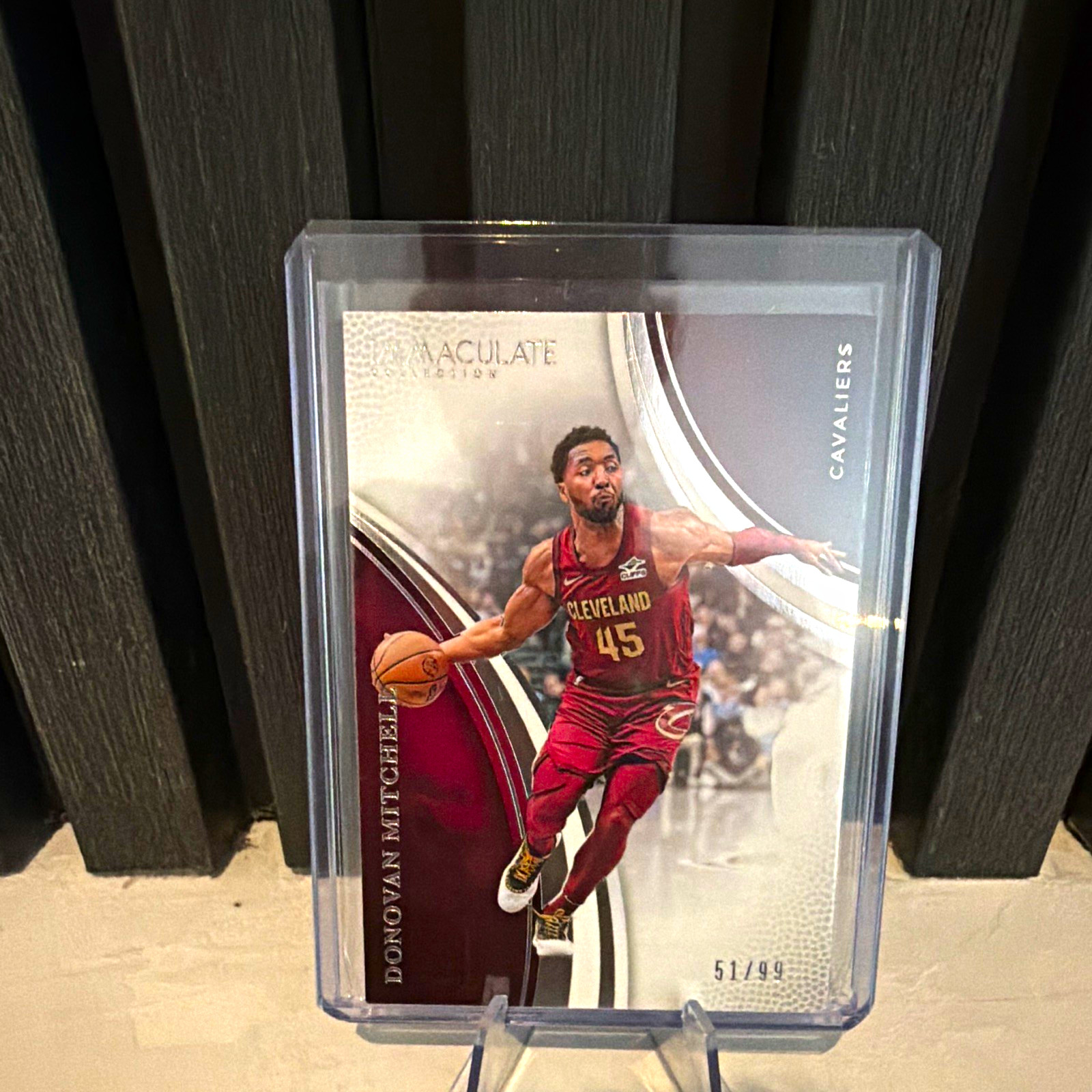 Panini 2024-25 Immaculate Collection Action Donovan Mitchell Cavs #70 51/99