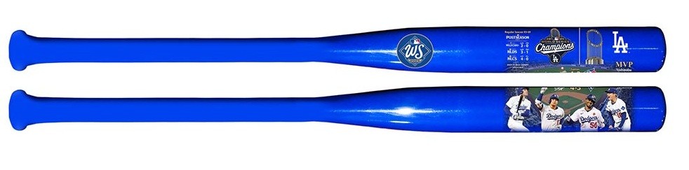 Los Angeles Dodgers 2025 World Series Champions Limited Edition Collectible Bat