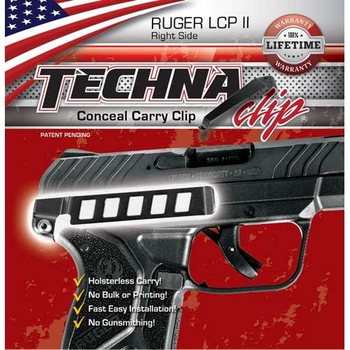 Techna Clips Ruger LCP II Right-Hand Belt Clip