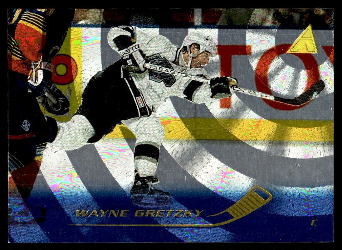 1996-97 Pinnacle RINK COLLECTION Wayne Gretzky New York Rangers #1