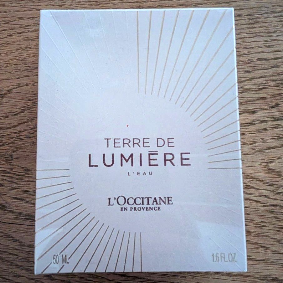 L\'occitane TERRE DE LUMIERE L\'Eau Eau de Toilette 50ml 1.6oz Spray Perfume w/Box