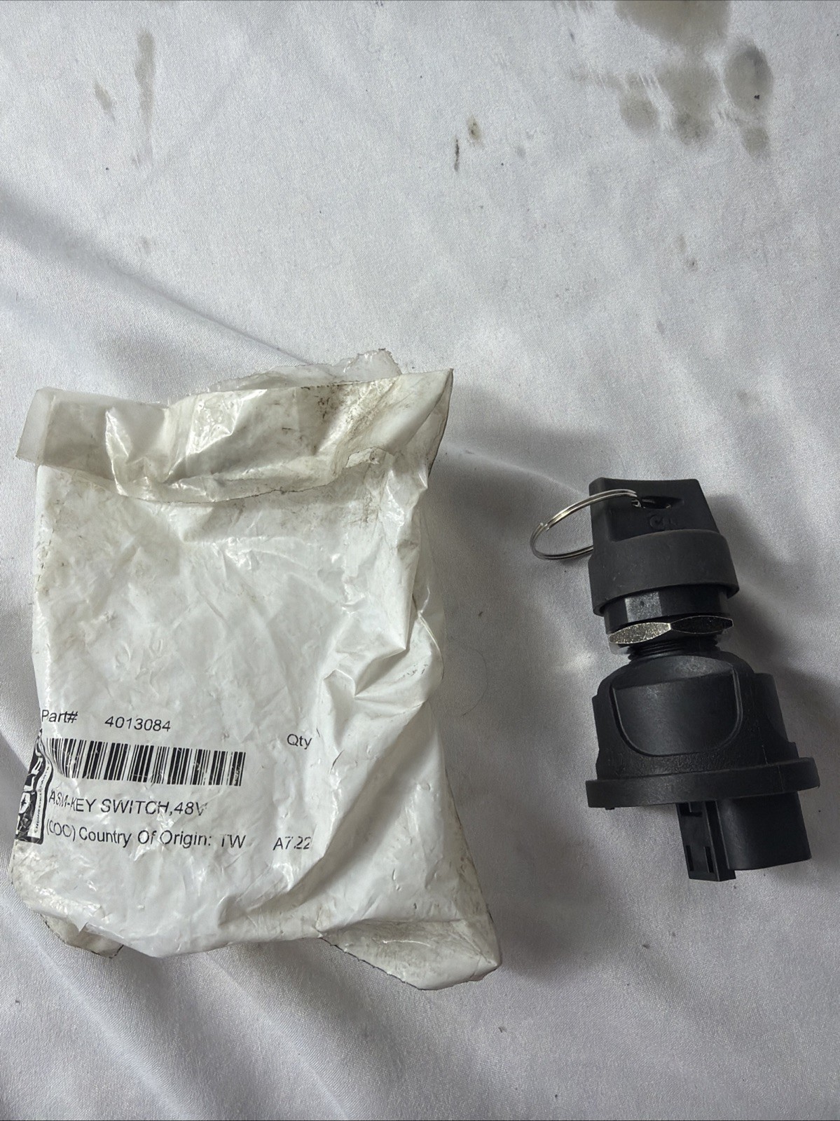 Polaris OEM Part 4013084 ASM., SWITCH, KEY