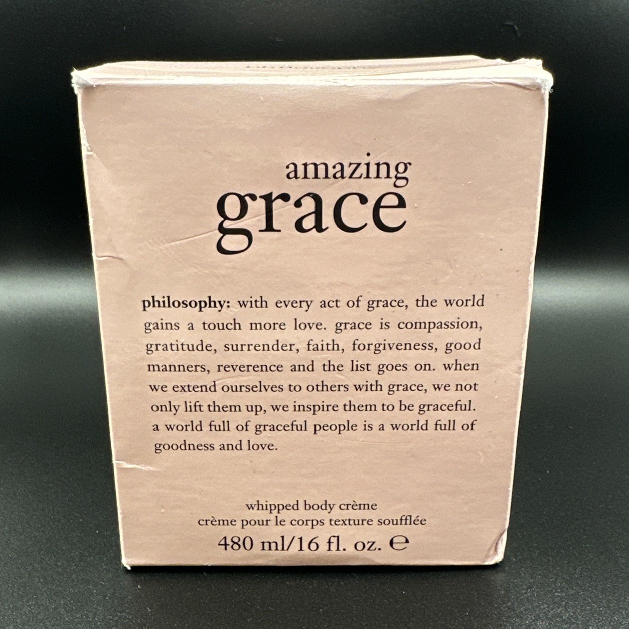 Philosophy Amazing Grace Whipped Body Creme Souffle - 16 oz. - NEW Philosophy Amazing Grace Whipped Body Creme Souffle - 16 oz. - NEW