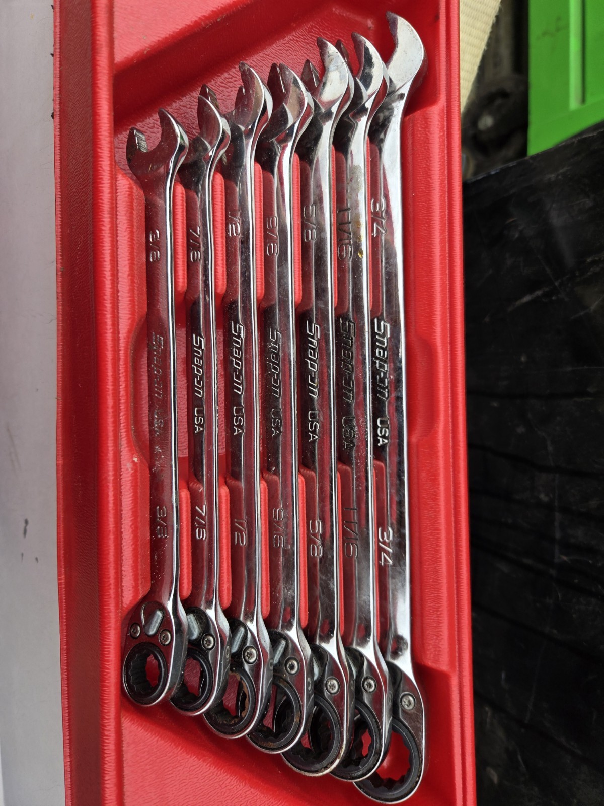 Snap On Reversable Ratcheting Wrenches Snap On Reversable Ratcheting Wrenches