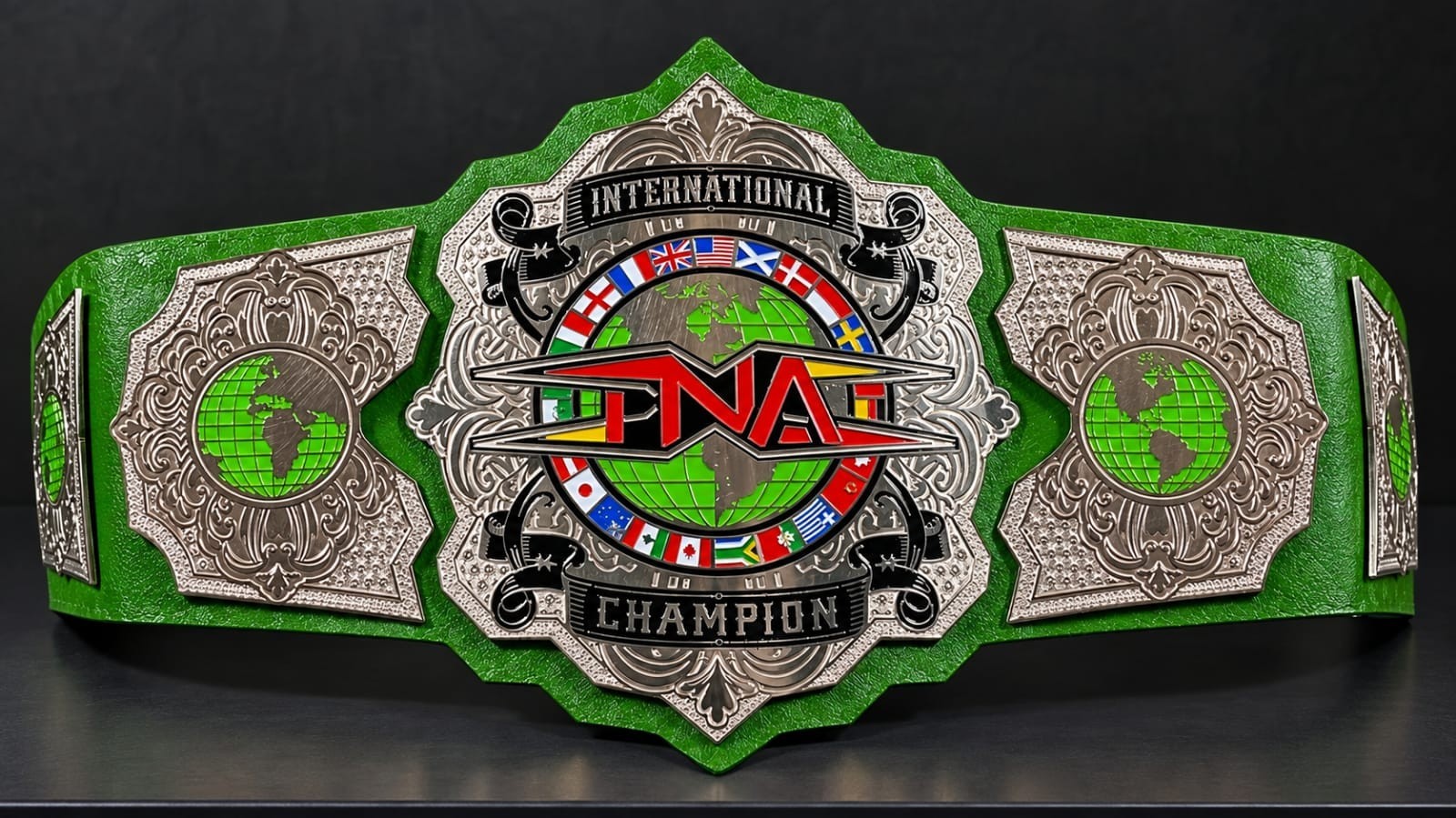 NEW TNA World Heavyweight Championship Belt Replica Adult Size 2mm
