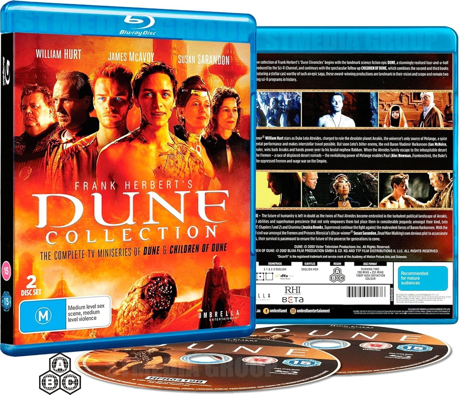 Frank Herbert\'s Dune Collection: The Complete TV Miniseries [Region Free]