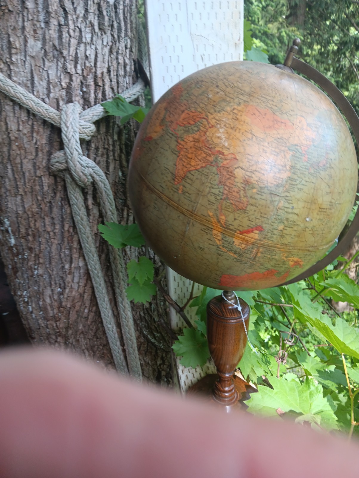 Large Antique Vintage Phillips Challenge Globe Large Antique Vintage Phillips Challenge Globe