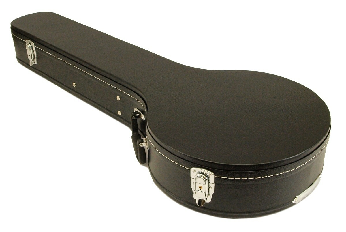 Zenison Hardshell Heavy Duty Banjo Case Universal Fit Standard Banjos Latches