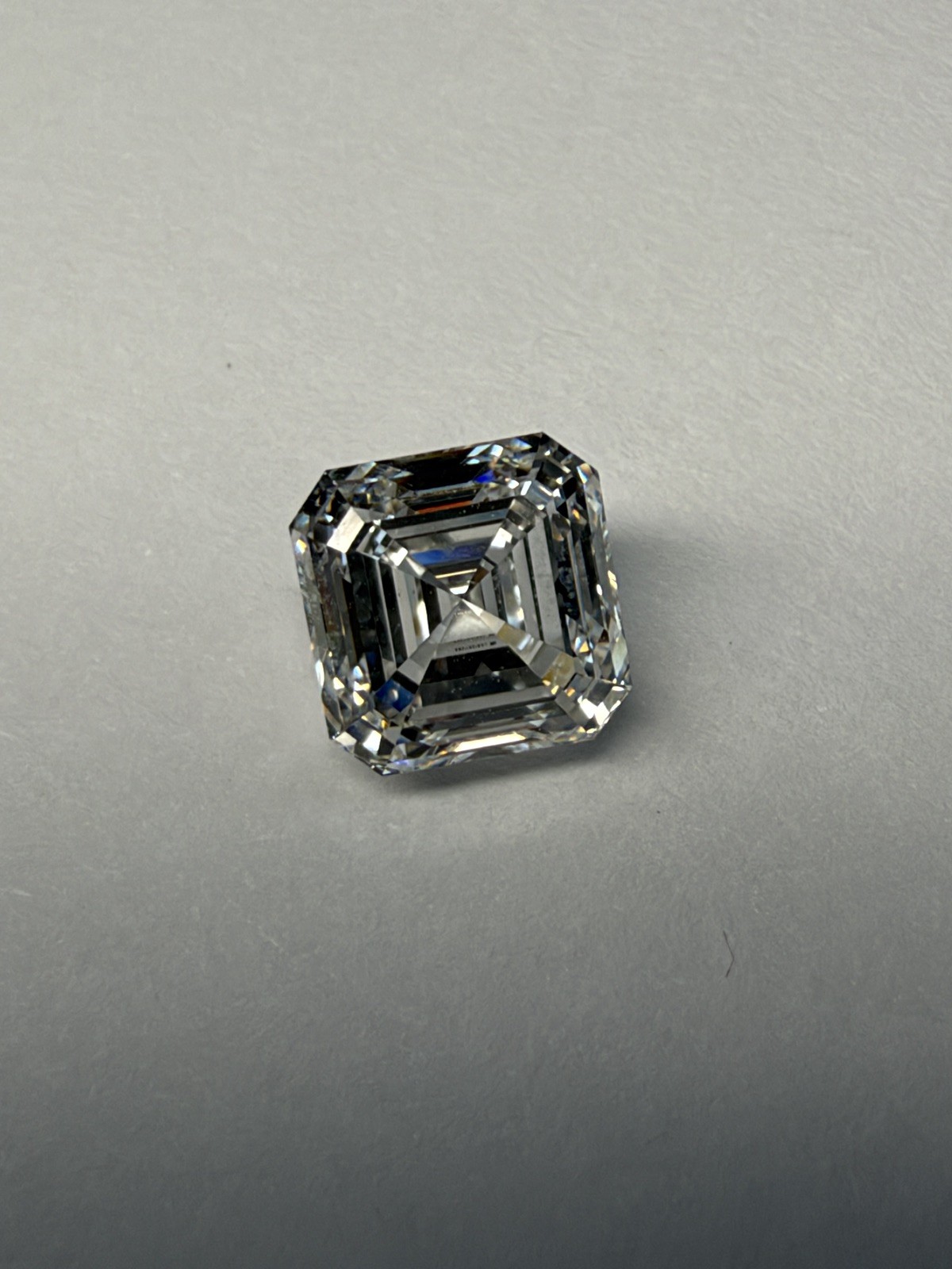 Square Emerald “Asscher” Cut 1.52 Cts IGI Certified Lab Grown CVD Diamond E/VS1