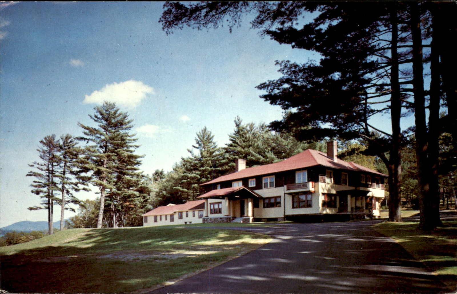 Holderness NH Club & Inn Tyler Advertising c1960s Vintage Postcard Holderness NH Club & Inn Tyler Advertising c1960s Vintage Postcard