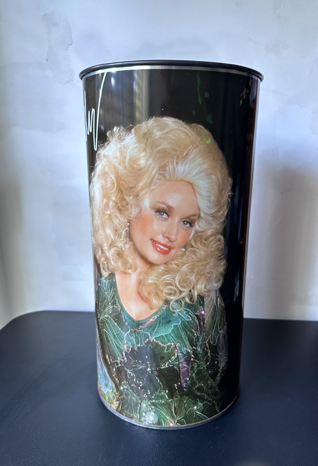 ⭐RARE⭐Dolly Parton 1978 Vintage ⭐Dolly Trash Can/Waste Basket by P&K Products Co
