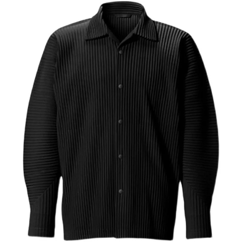 Japan HOMME PLISSE ISSEY MIYAKE Black Pleats Jacket  JC109
