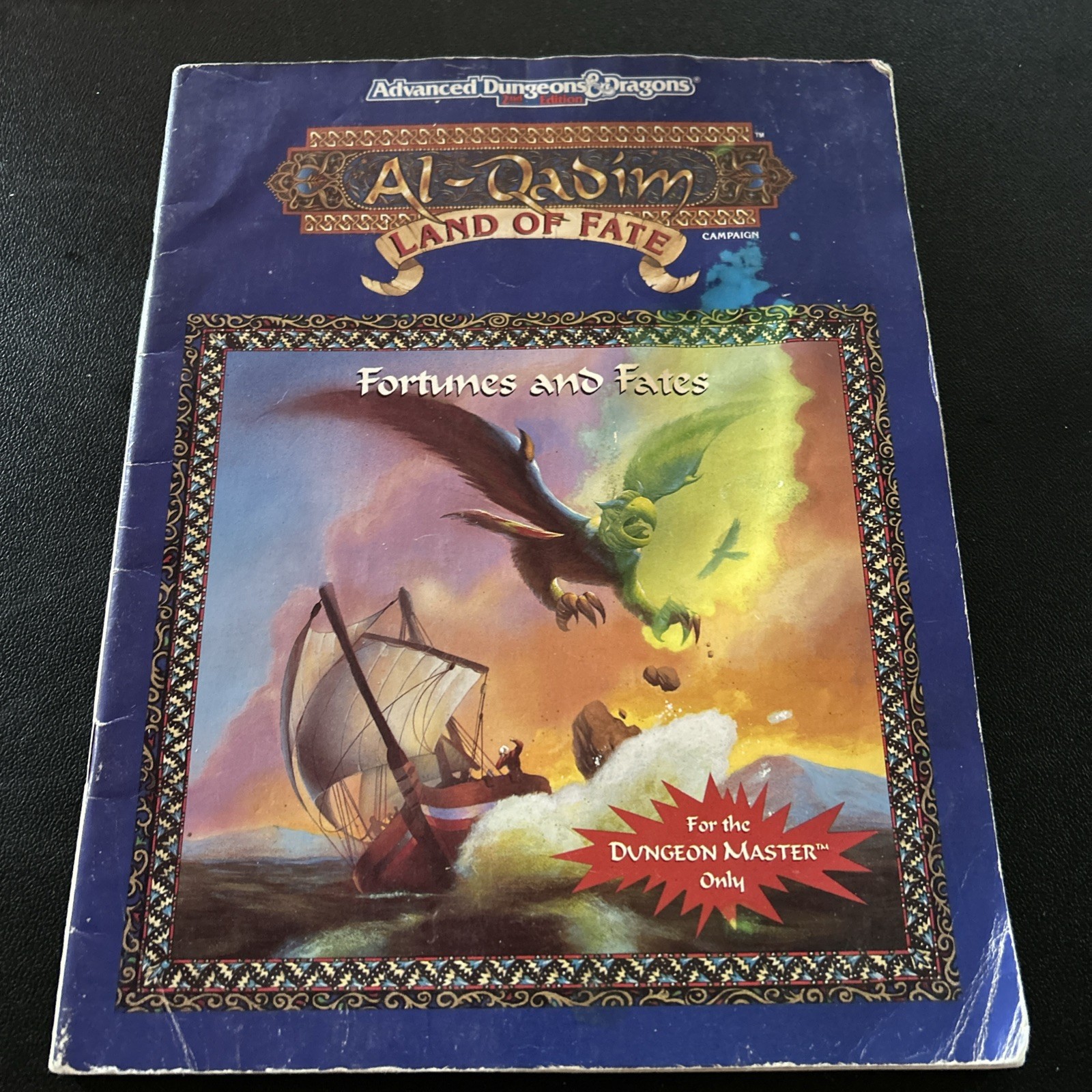 Al Qadim: Land of Fate - Fortunes and Fates Booklet TSR AD&D