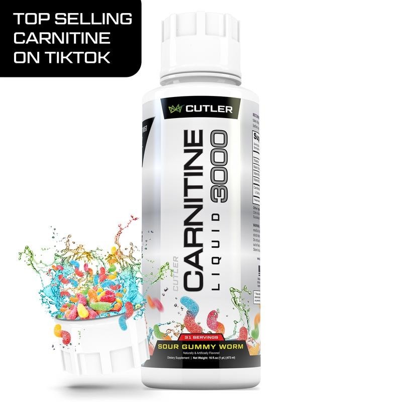 Cutler Nutrition Liquid Carnitine 3000 for Energy andRecovery Support Dietary