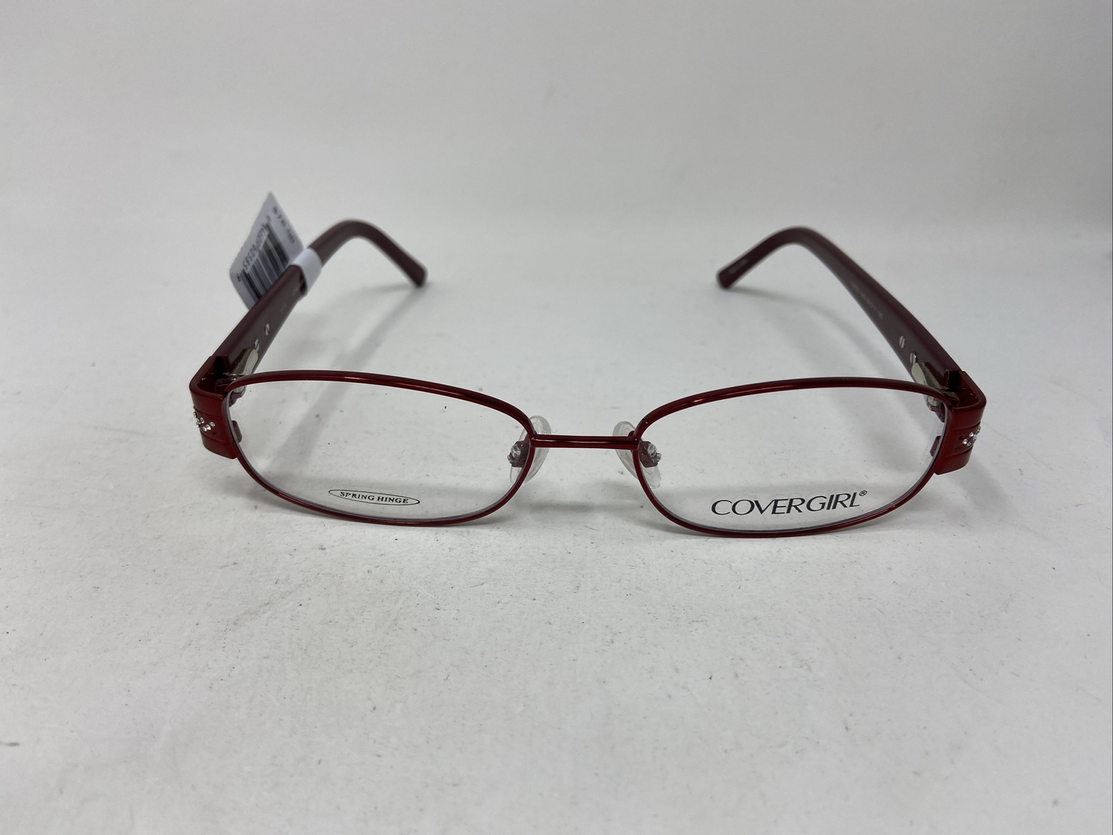 COVERGIRL CG0825 069 WINE BURGUNDY RED 53/17/135 FLEX HINGE Eyeglasses :Q11