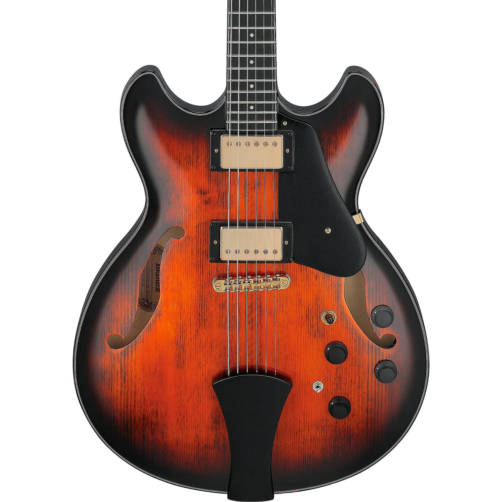 Ibanez ASH300 Artstar Semi-Hollow Electric Guitar, Ebony Fretboard Tobacco Brown Ibanez ASH300 Artstar Semi-Hollow Electric Guitar, Ebony Fretboard Tobacco Brown
