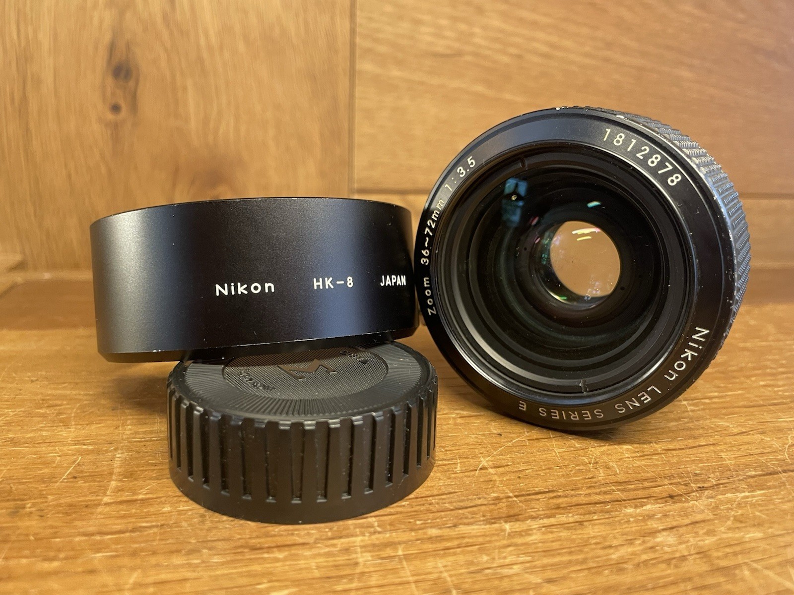 *Exc+4 w/ Hood HK-8* Nikon Lens Series E Zoom 36-72mm F/3.5 Ai-s Standard Lens