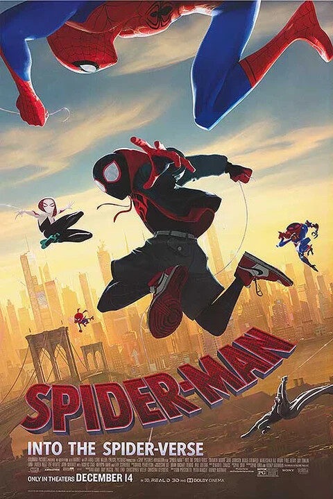 2018 Spider Man Into The Spider-Verse Original Movie Poster 27x40
