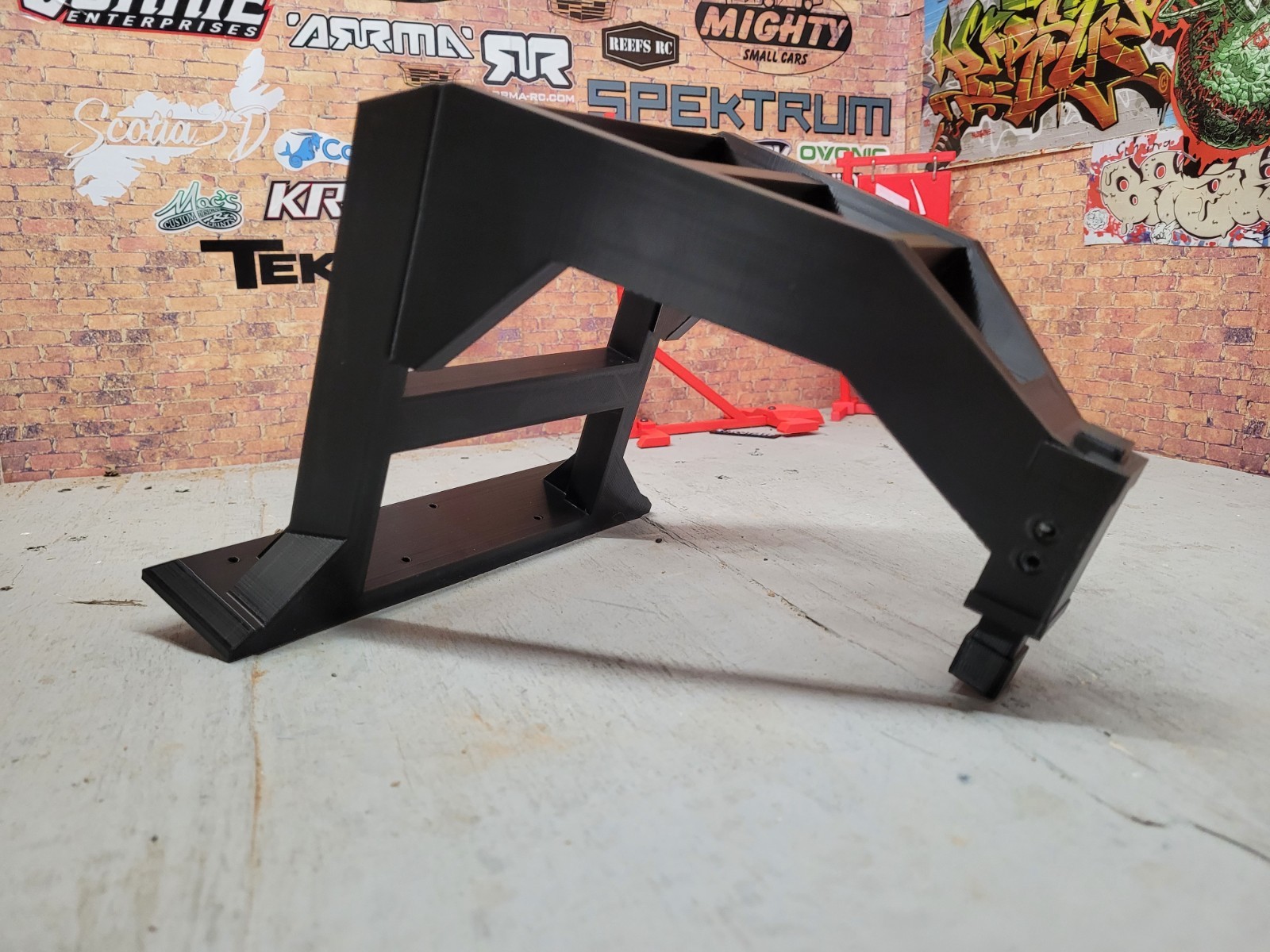 1:10 Scale Universal RC Gooseneck Trailer Hitch Unassembled DIY Hobby Build