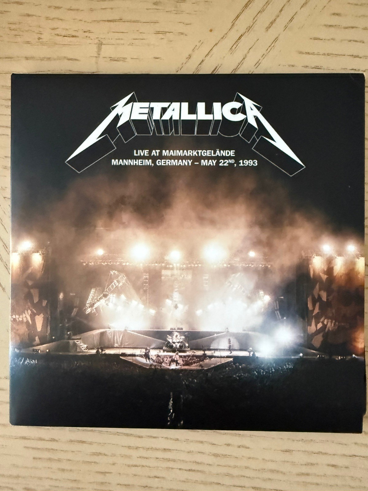 METALLICA Live At Mannheim Germany May 22nd 1993 RARE BLANKEND RELEASE