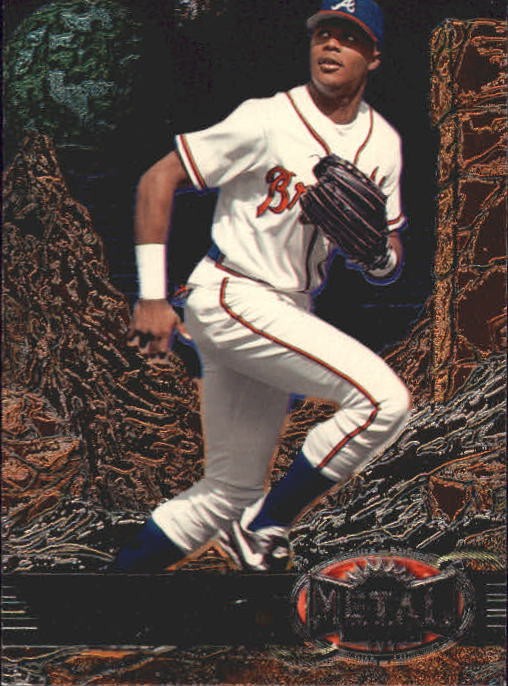 1997 Fleer Metal Universe Baseball Card #30 Andruw Jones