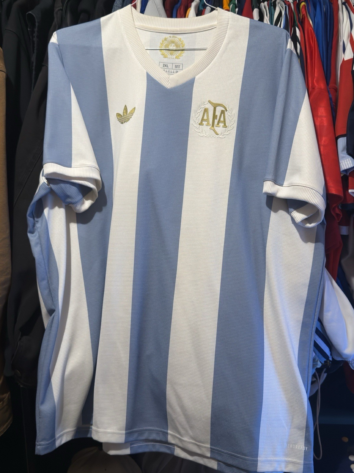 Adidas Argentina Soccer Jersey Size 2XL Used Adidas Argentina Soccer Jersey Size 2XL Used