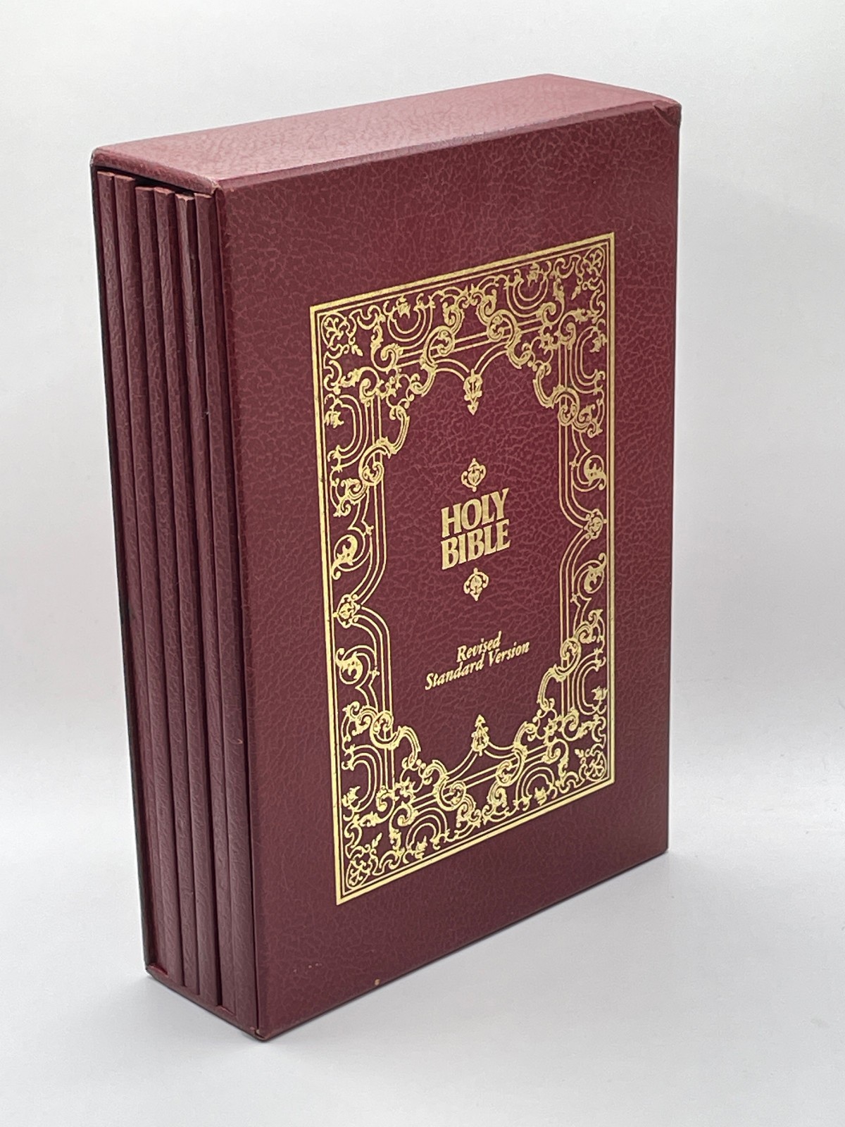 Vintage 1962 Holy Bible Revised Standard Version RSV 6v Box Set Self Pronouncing
