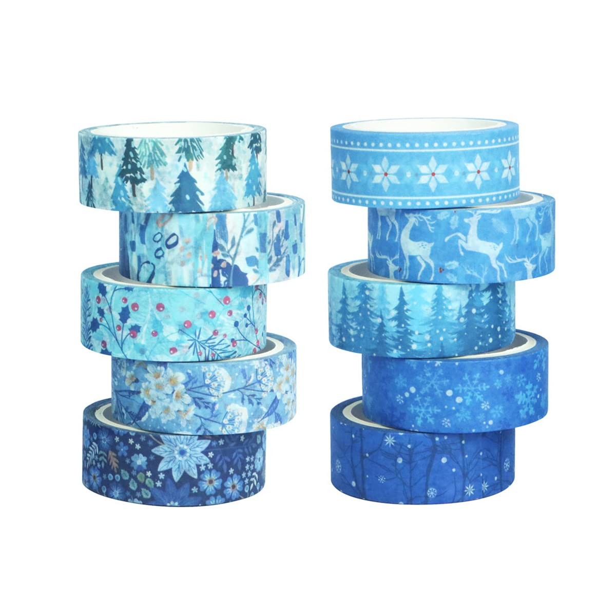 Winter Washi Tape Set 10 Rolls
