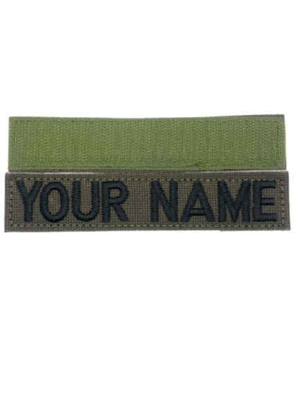 OD Green Custom Uniform Military Name Tape