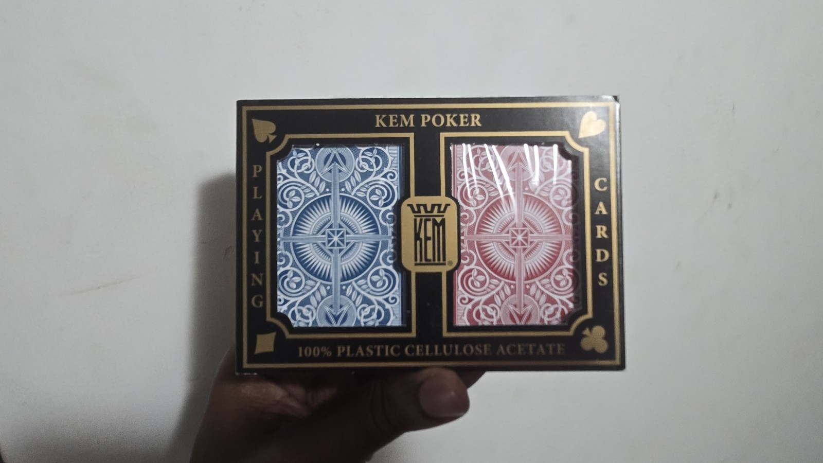 Kem Poker Cards Red and Blue