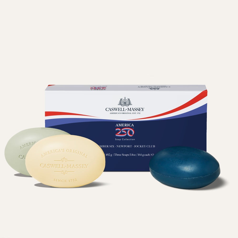 Caswell Massey America 250 3-Bar Soap Set Caswell Massey America 250 3-Bar Soap Set