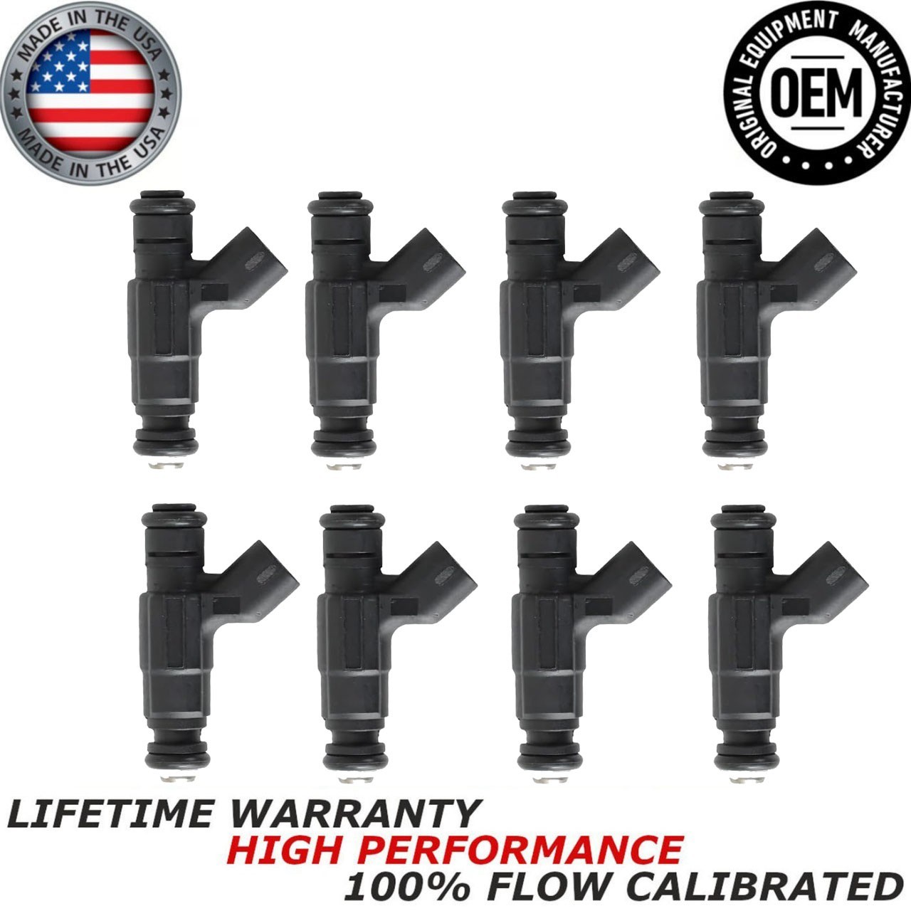 OEM NEW 8X Siemens Fuel Injectors 2004-09 Dodge Ram 1500 2500 3500 Durango 5.7L