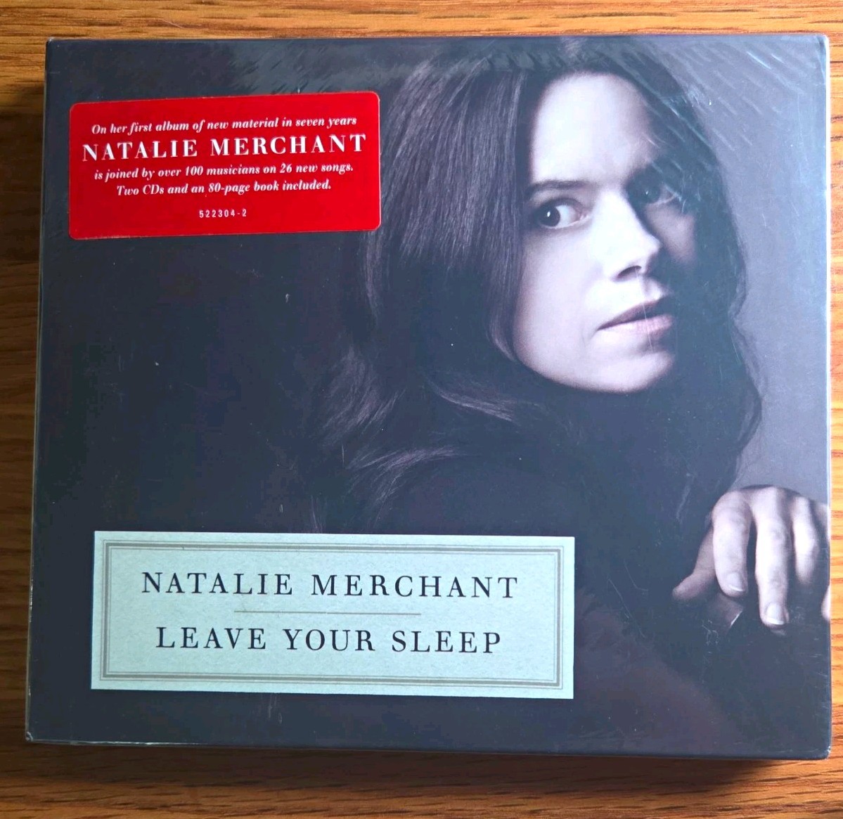 Natalie Merchant Leave Your Sleep CD 2-Disc Set Brand New Sealed