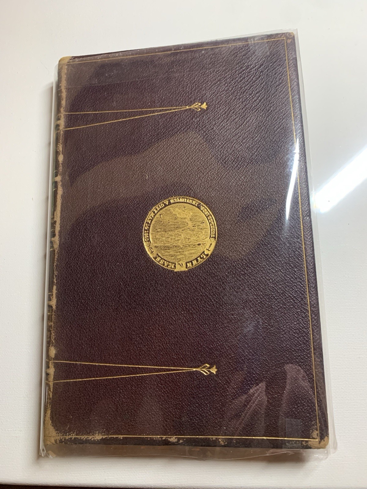 Ultra Rare Leather Bound Lynn Massachusetts 1879 250th Anniversary Book 1880 Ultra Rare Leather Bound Lynn Massachusetts 1879 250th Anniversary Book 1880