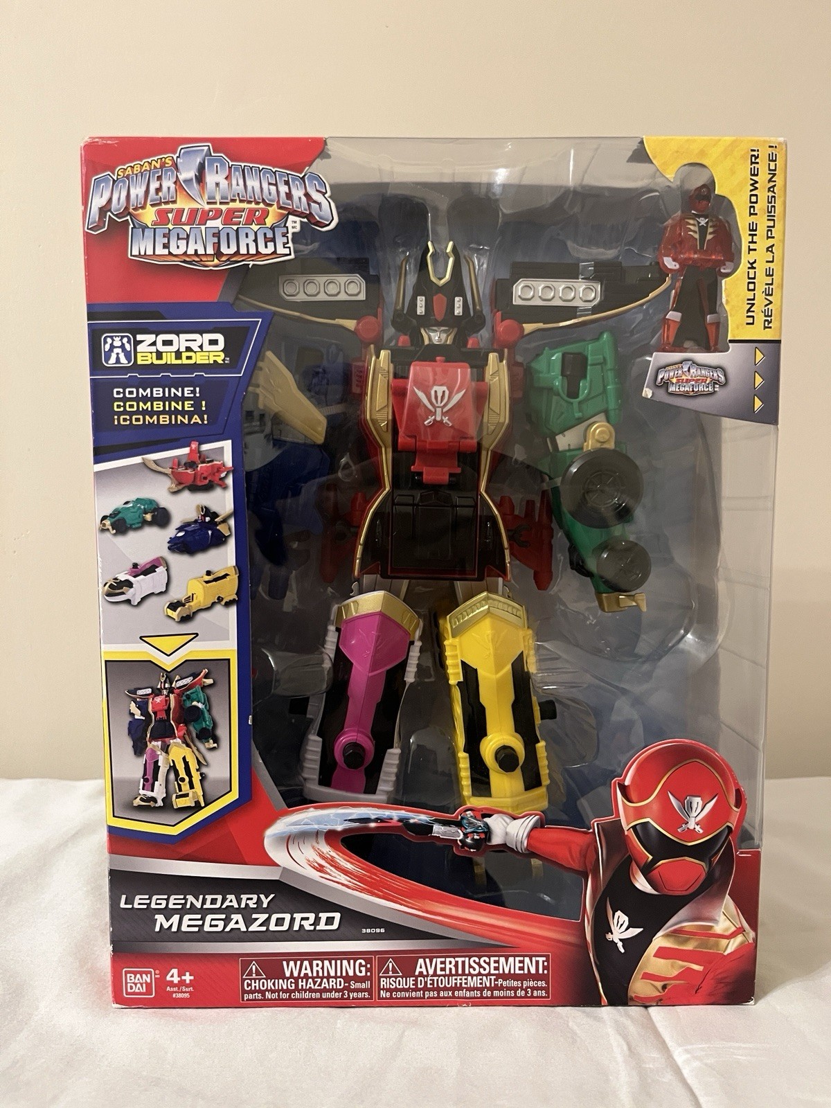Bandai Power Rangers Super Megaforce Legendary Megazord Playset Bandai Power Rangers Super Megaforce Legendary Megazord Playset