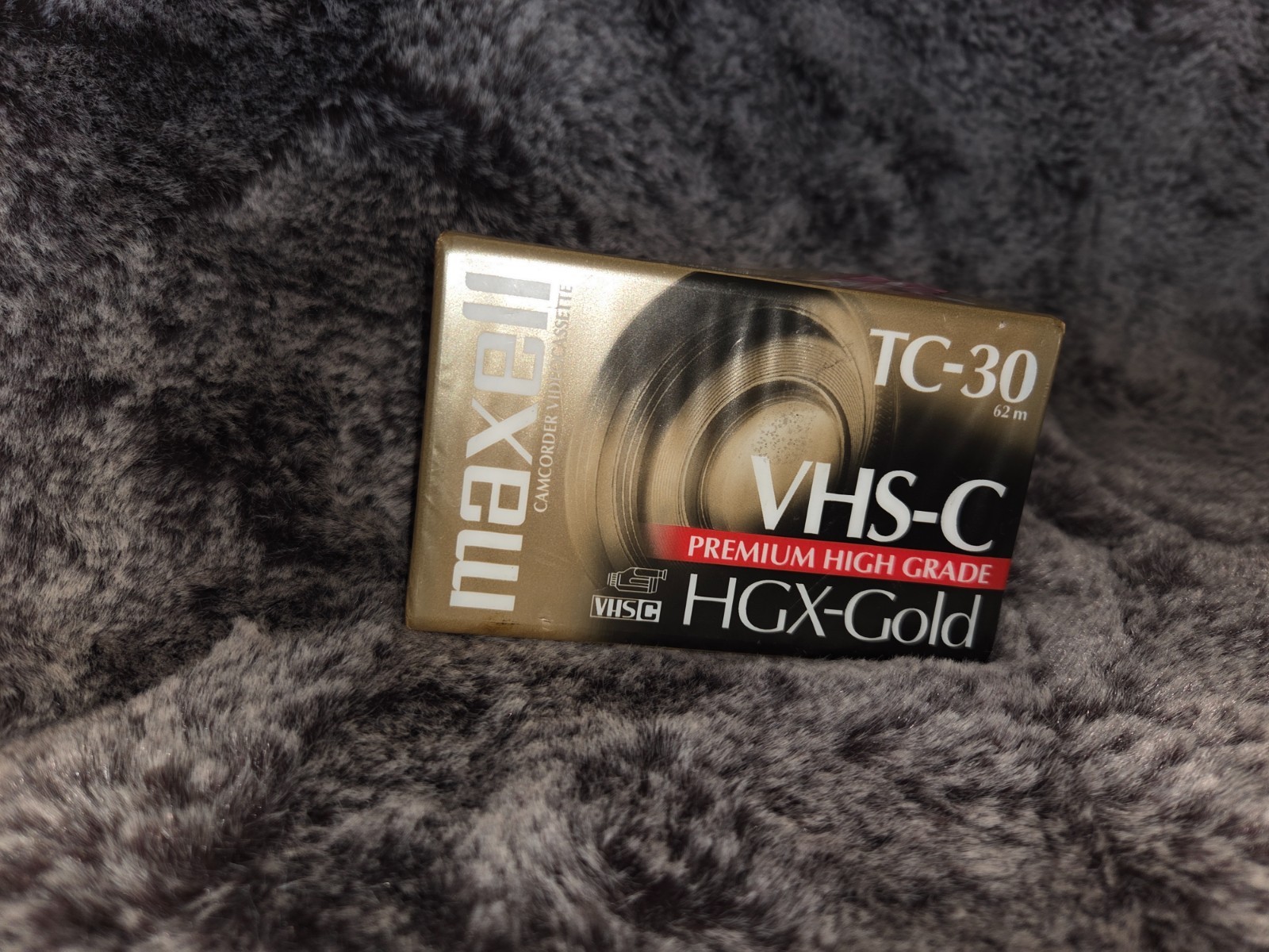 1 Maxell TC-30 VHS-C HGX-Gold Tapes 30 Min Premium High Grade