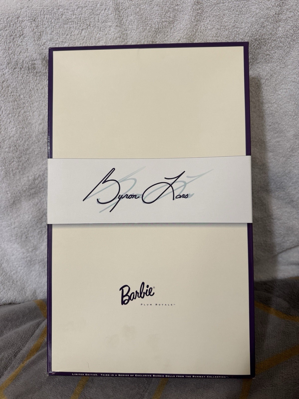 1999 Barbie Plum Royale Byron Lars Runway Collection #23478 Limited Edition