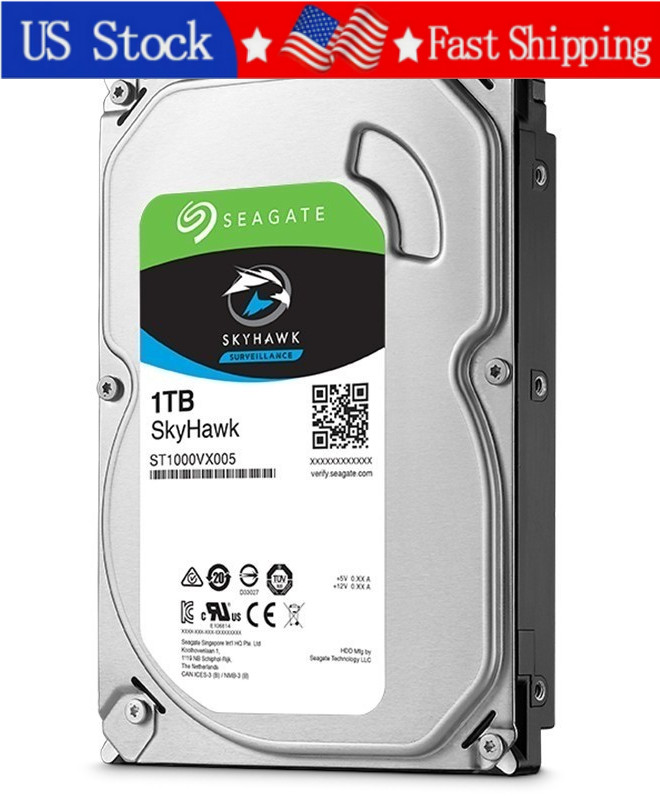 New Seagate ST1000VX005 SkyHawk 1TB 3.5\
