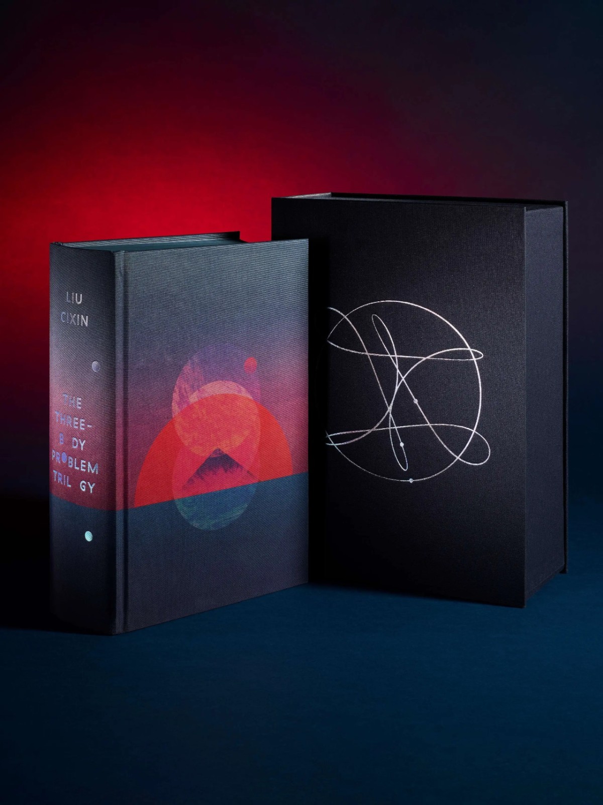 THE THREE BODY PROBLEM TRILOGY: LIU CIXIN SIGNED LIMITED EDITION FOLIO SOCIETY. THE THREE BODY PROBLEM TRILOGY: LIU CIXIN SIGNED LIMITED EDITION FOLIO SOCIETY.