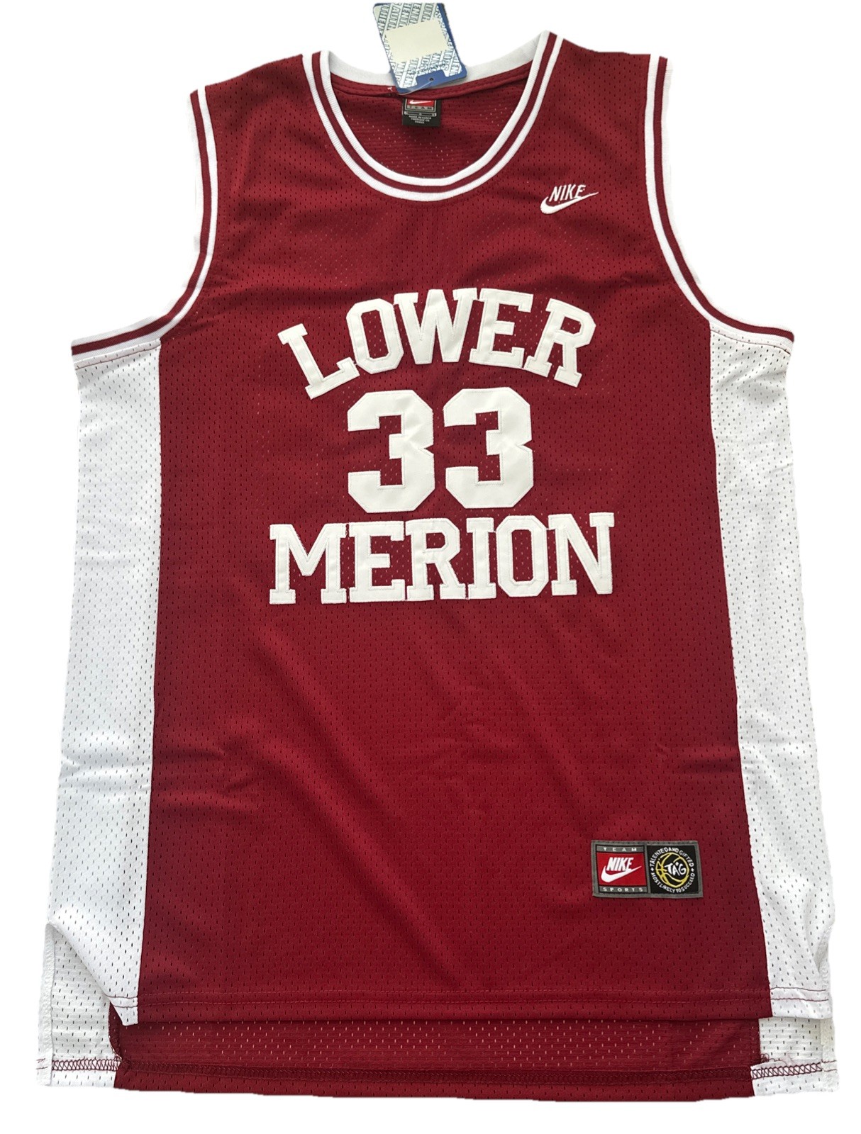 Kobe Bryant Lower Merion High School New Large L Jersey Los Angeles Lakers LA