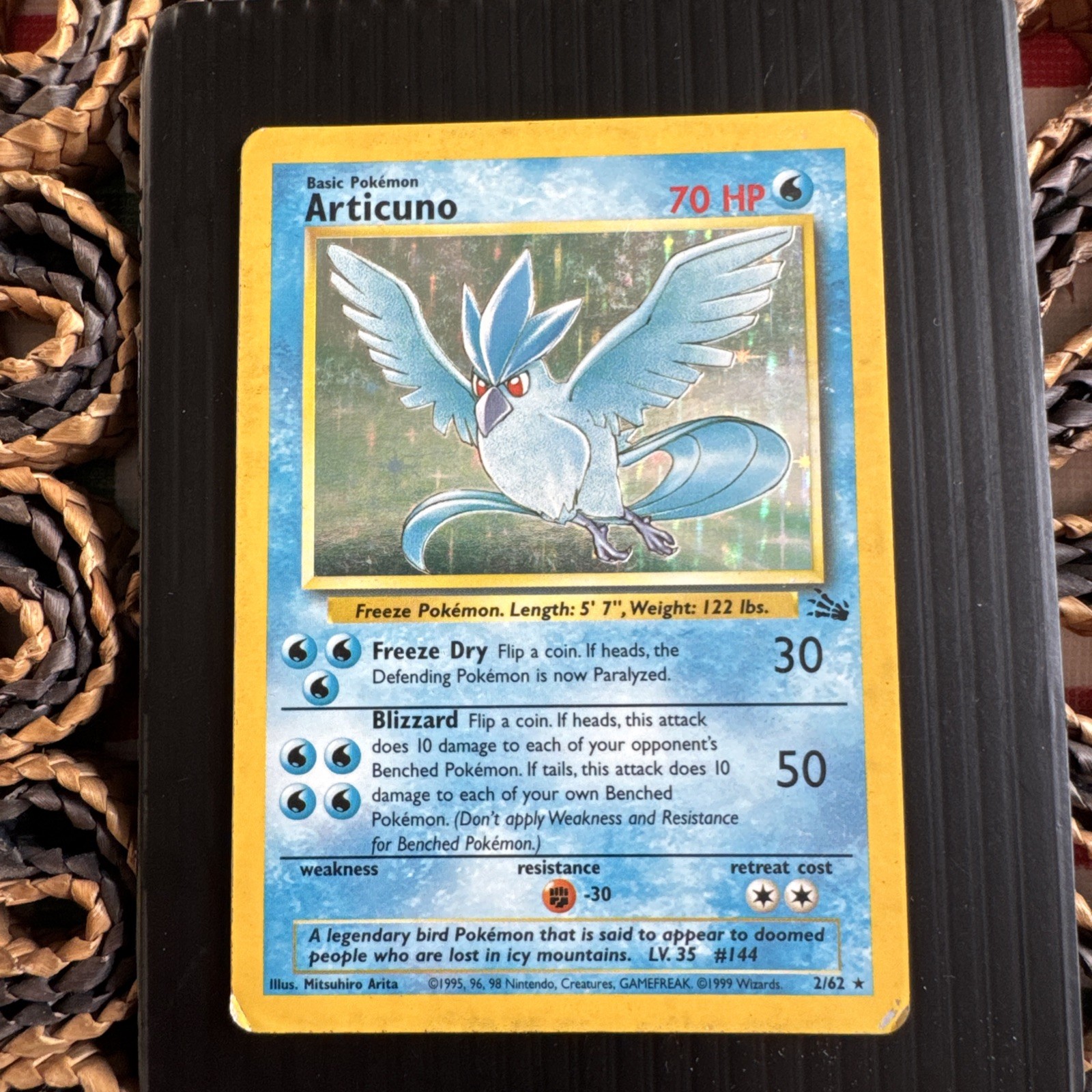 Articuno 2/62 Fossil Holo Articuno 2/62 Fossil Holo