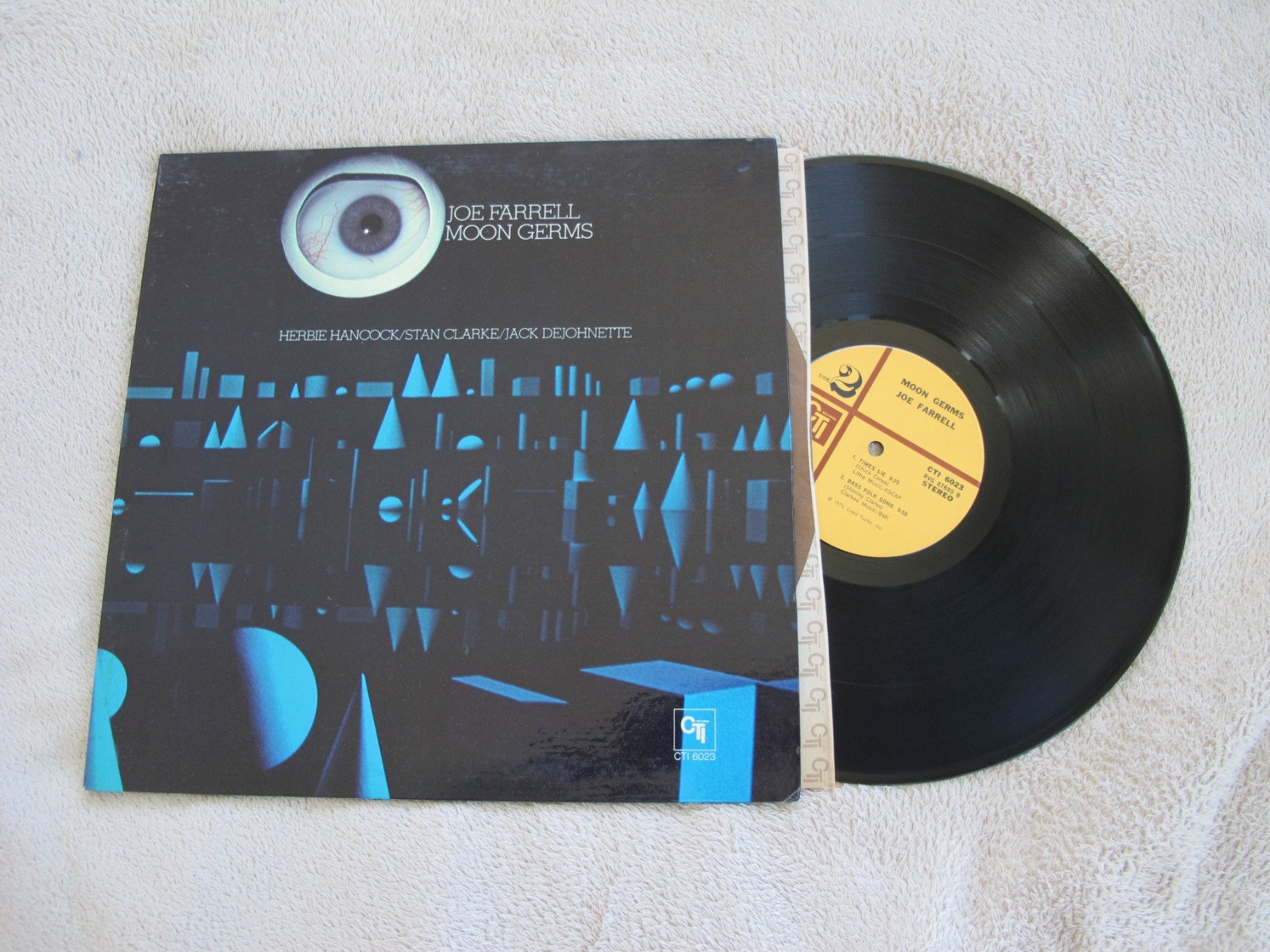 Joe Farrell ~ Moon Germs – Orig 1973 Press  Van Gelder  Gatefold CTI 6023 LISTEN