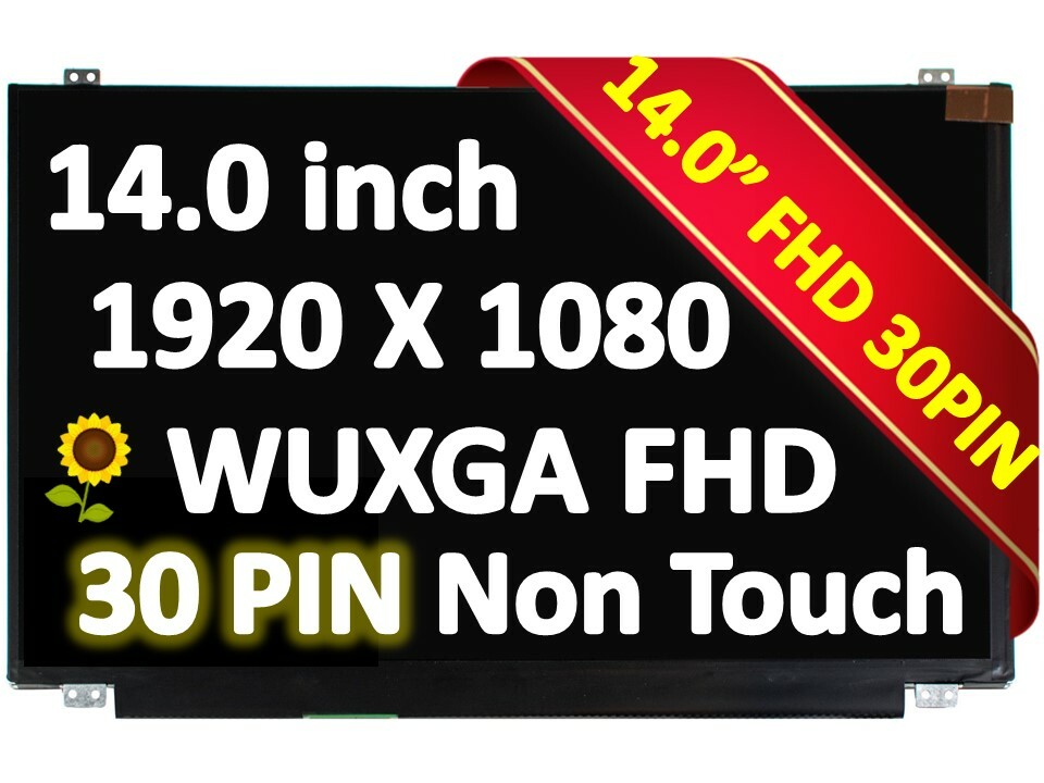 NEW 14.0 LED FHD LED DISPLAY PANEL SCREEN LIKE AU OPTRONICS B140HAN01.3