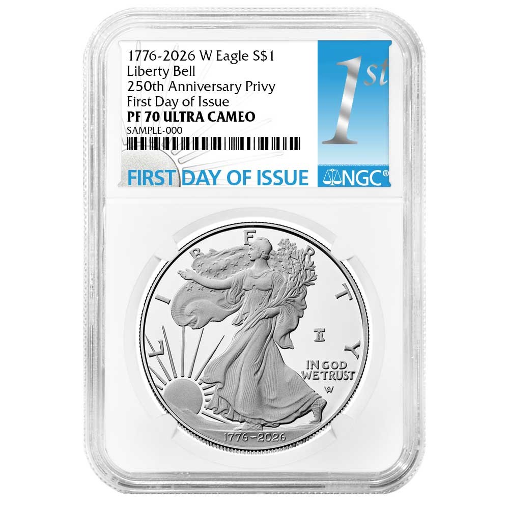 2026-W Proof $1 American Silver Eagle NGC PF70UC FDI First Label