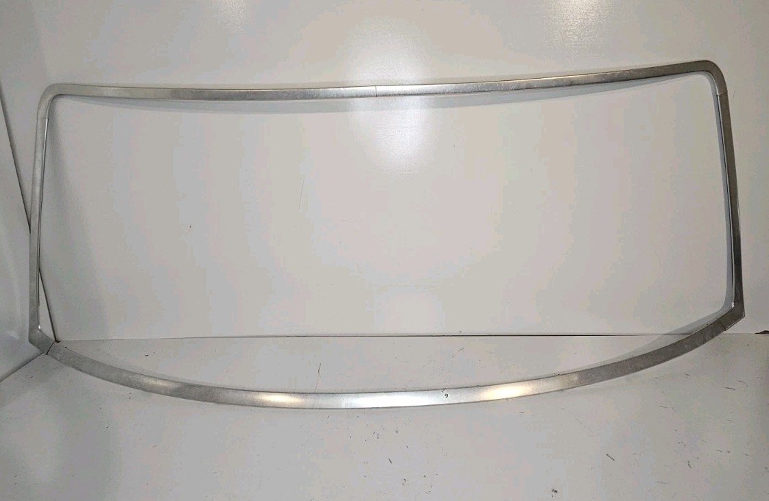 1980-1996 Ford F150 F250 F350 Bronco Windshield Trim Set Chrome OEM