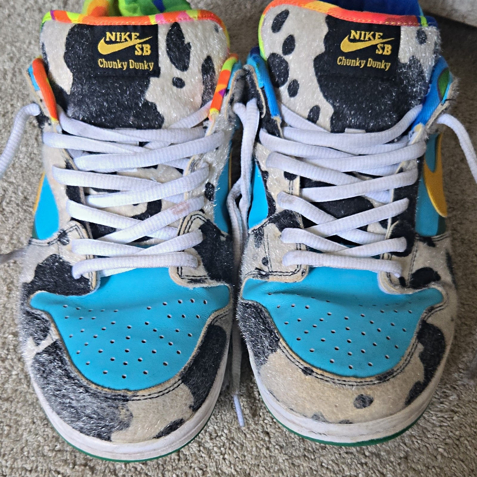 Nike SB Dunk Low Chunky Dunky Multi-Color Skateboarding Shoes US 13 D Nike SB Dunk Low Chunky Dunky Multi-Color Skateboarding Shoes US 13 D