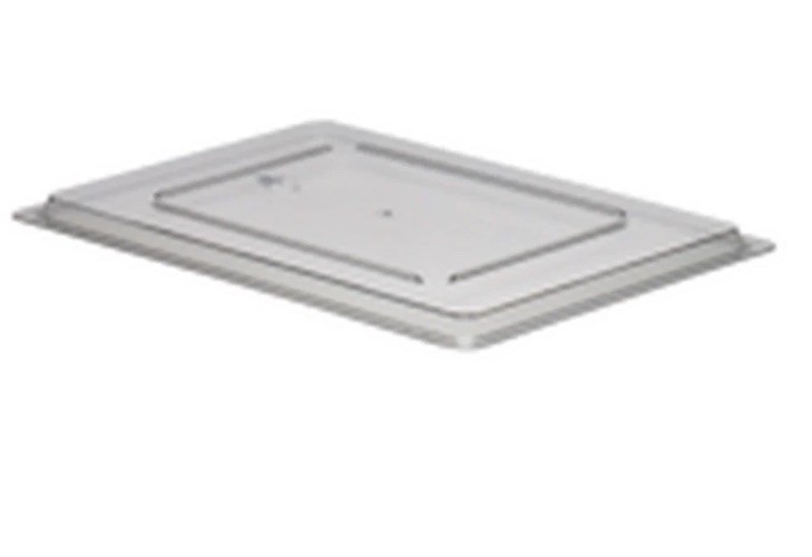 Cambro 1826CCW135 Camwear Clear 18 x 26 Food Box Cover / Lid Box Of 6