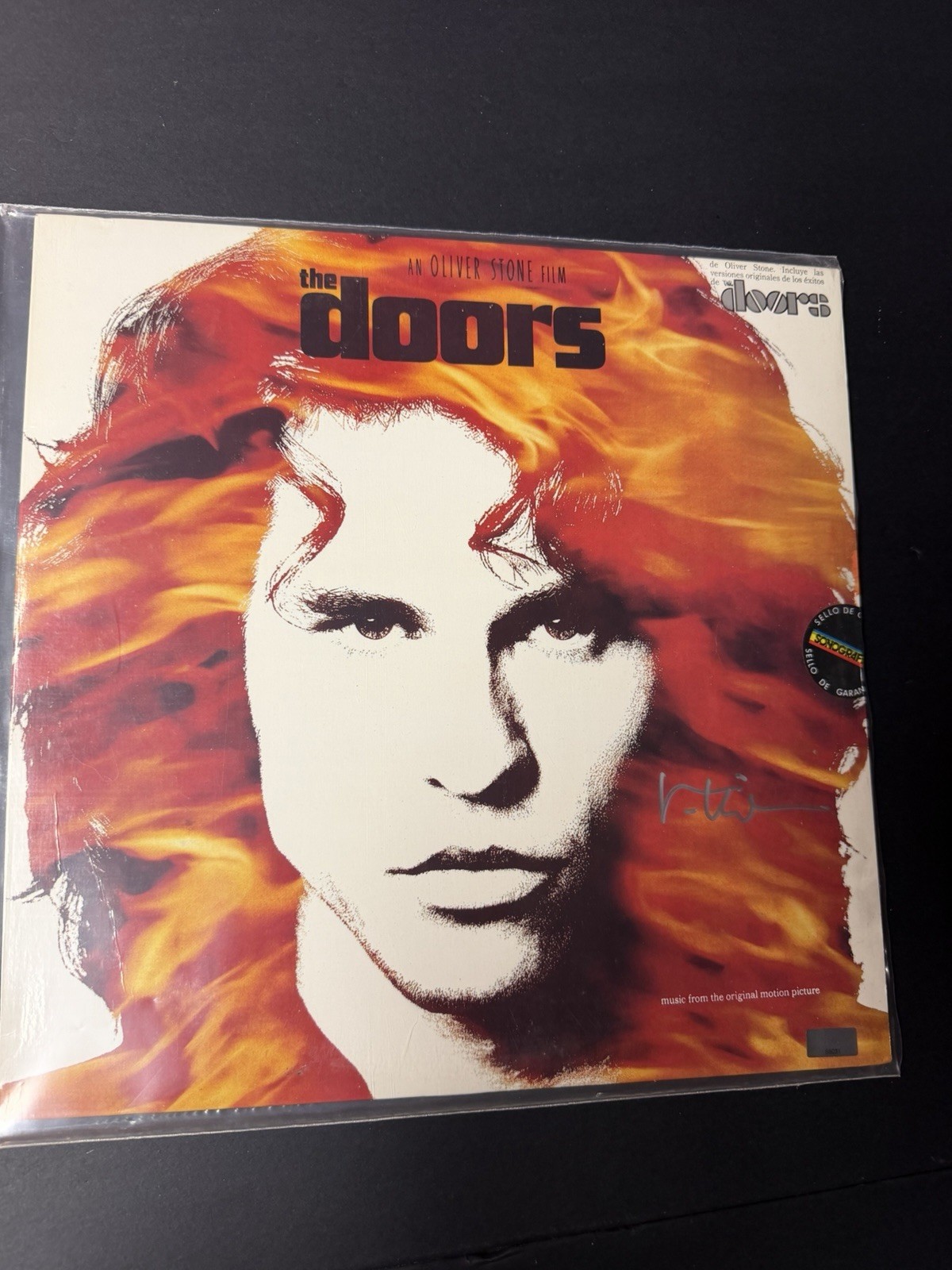 The Doors Soundtrack Vinyl LP Signed By Val Kilmer Authenticated The Doors Soundtrack Vinyl LP Signed By Val Kilmer Authenticated