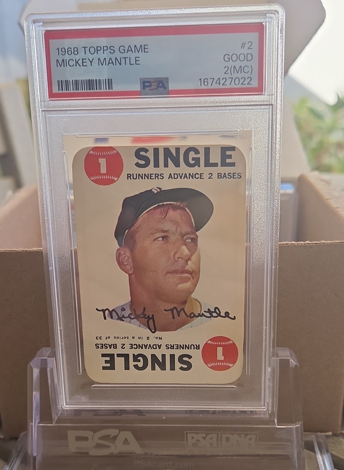 1968 Topps - Game Mickey Mantle #2 1968 Topps - Game Mickey Mantle #2
