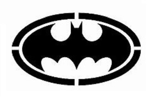 BATMAN Large Stencil Template Airbrush Paint  5\